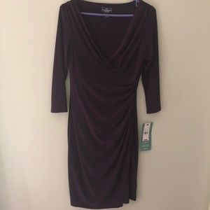 BNWT American Living Beautiful Dark Purple Dress